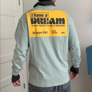 Louis Vuitton mint green sweatershirt